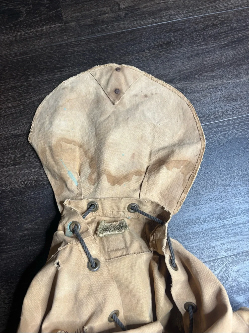 Vintage Boy Scouts Of America Brown Canvas Backpack Rare Collectible Antique